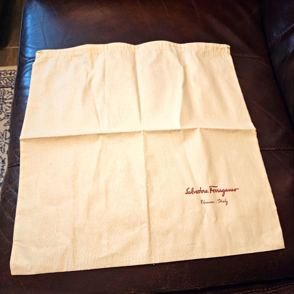 Salvatore Ferragamo Dust Bag For Shoes New - Picture 1 of 4